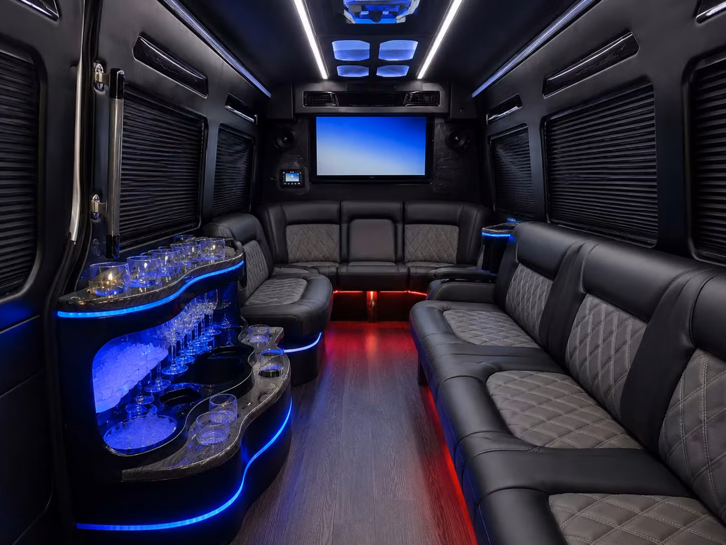 bus rental options for kansas city trips