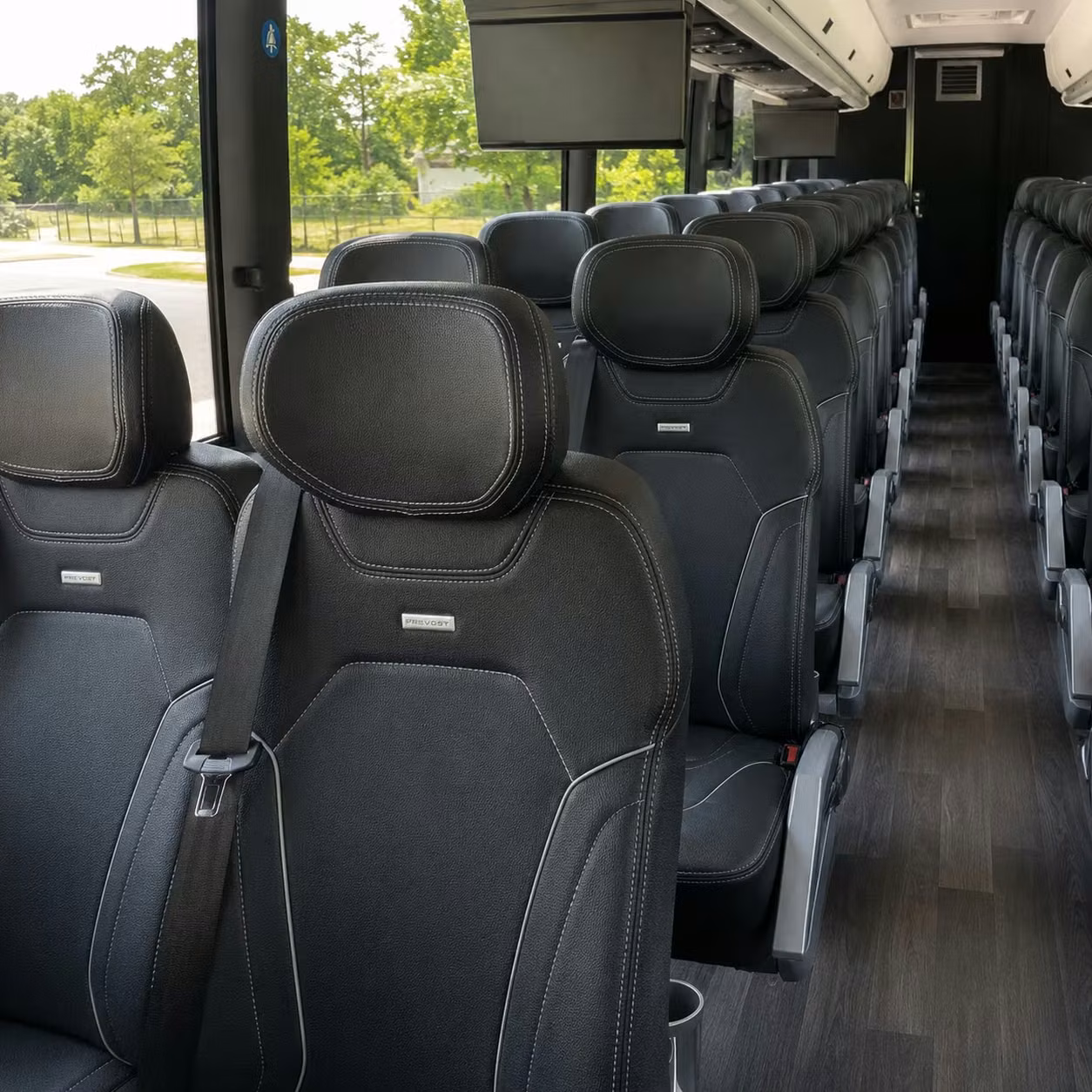 kansas city 56 passenger charter bus rental