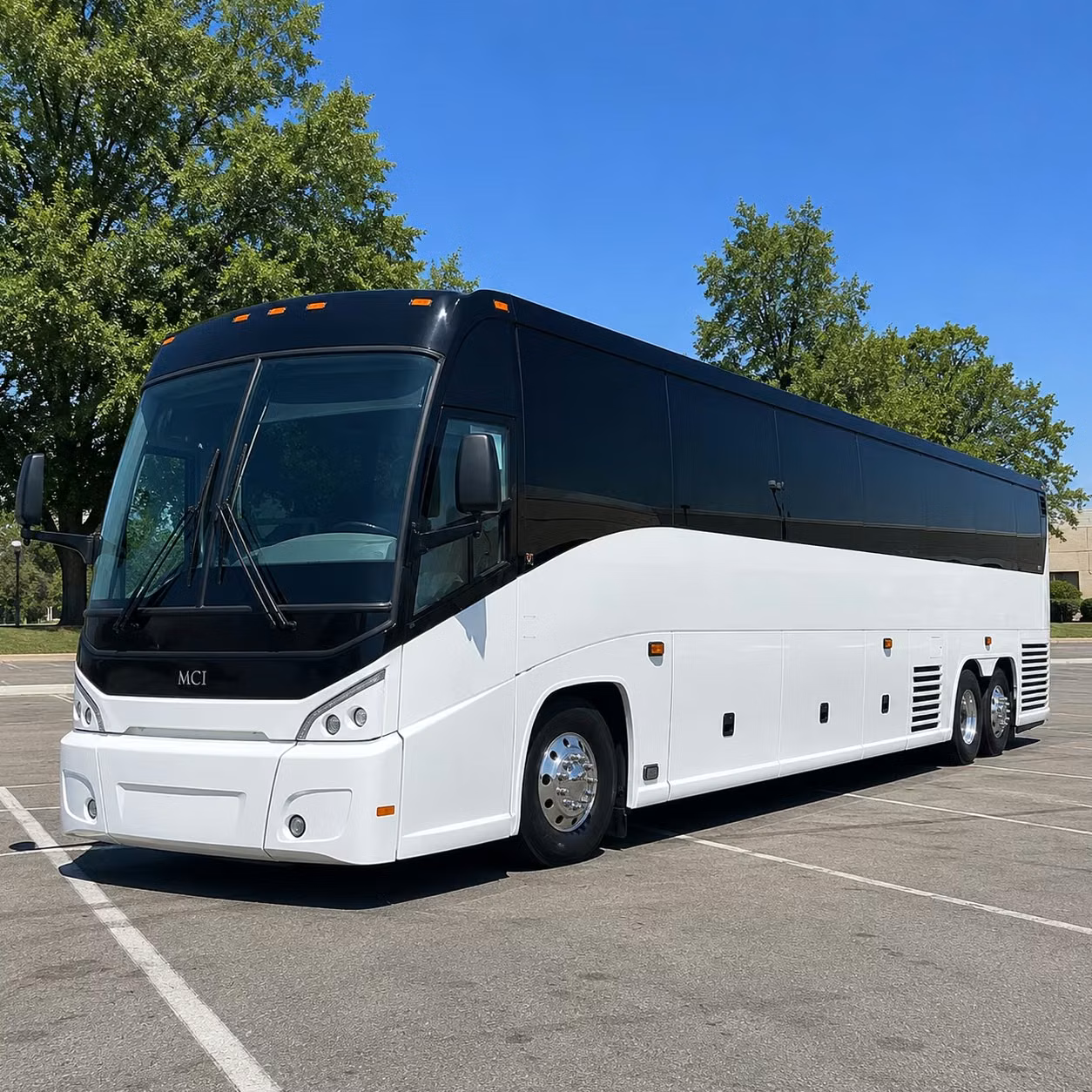 kansas city charter bus interior